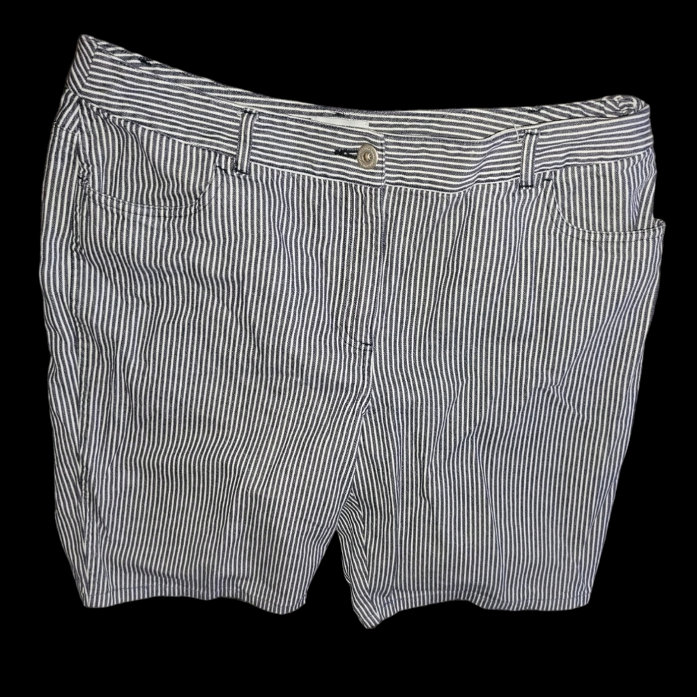 Shorts by Ann Taylor Size 12 pin Striped